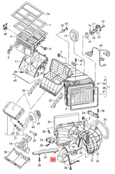 AC Heater Blower Motor 7L0820021Q Compatible with AUDI Q7 (4LB) & PORSCHE CAYENNE (92A) & VW TOUAREG (7LA, 7L6, 7L7) Tag-BM-16